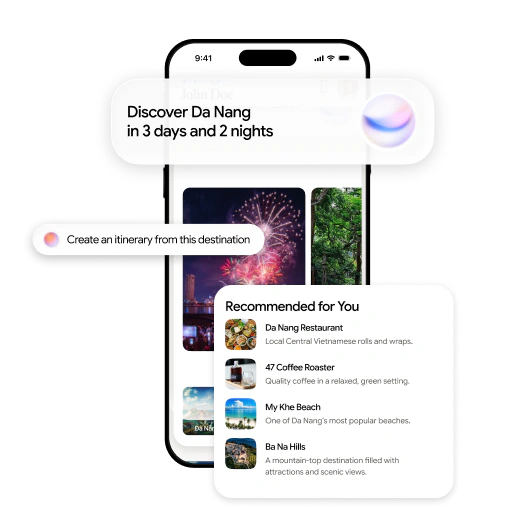 Planning a travel itinerary