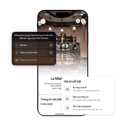 Đặt dịch vụ du lịch Việt Nam